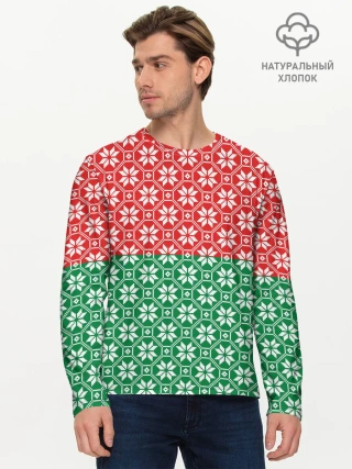 Мужской лонгслив базовый / Беларусь