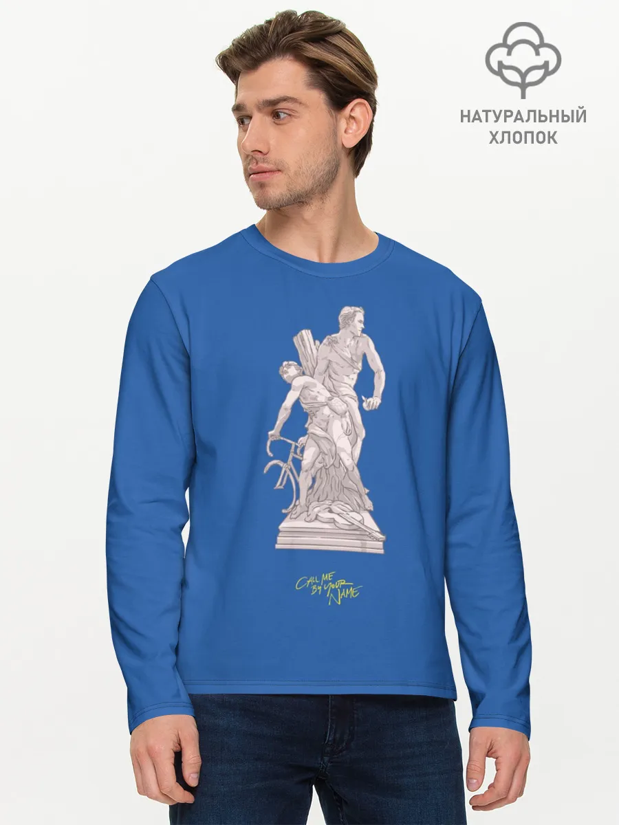 Мужской лонгслив базовый / CMbYN скульптура Тимоти Шаламе Арми Хаммер