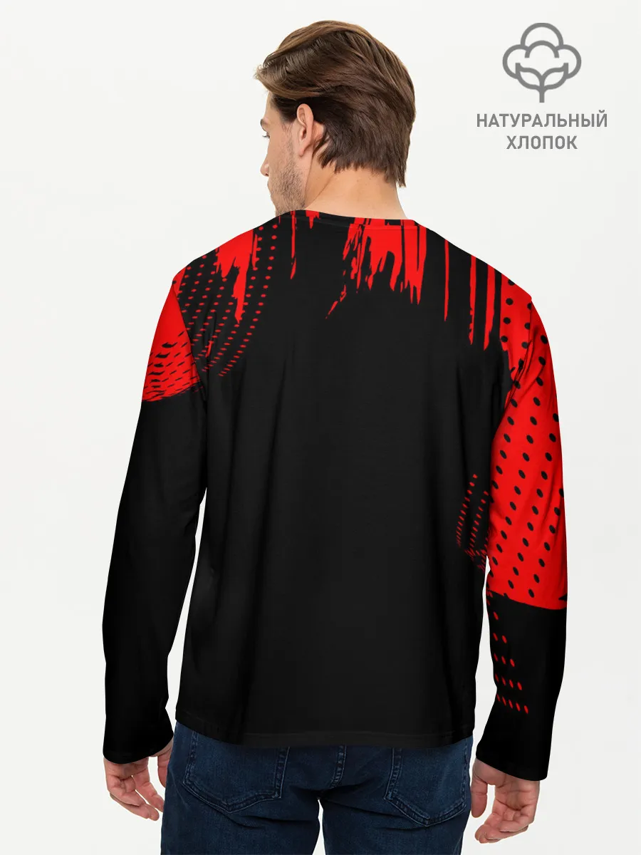 Мужской лонгслив базовый / Итадори Юдзи Магическая битва