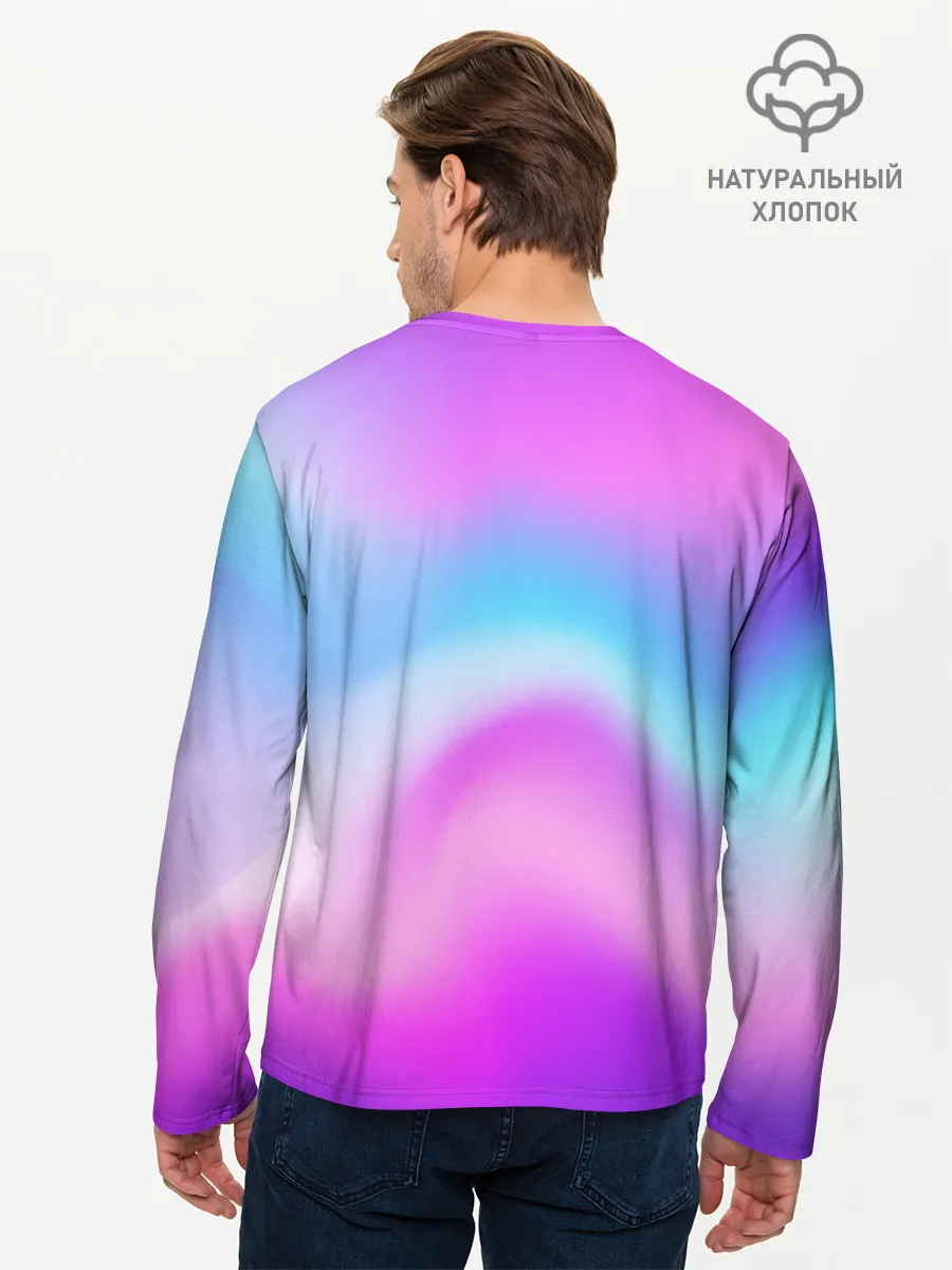 Мужской лонгслив базовый / Мороженое | Ice Scream | Череп