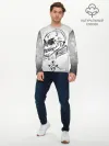 Мужской лонгслив базовый / SKULL BY VIK CANEMIRA
