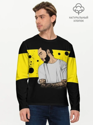 Мужской лонгслив базовый / Скриптонит | Skryptonite