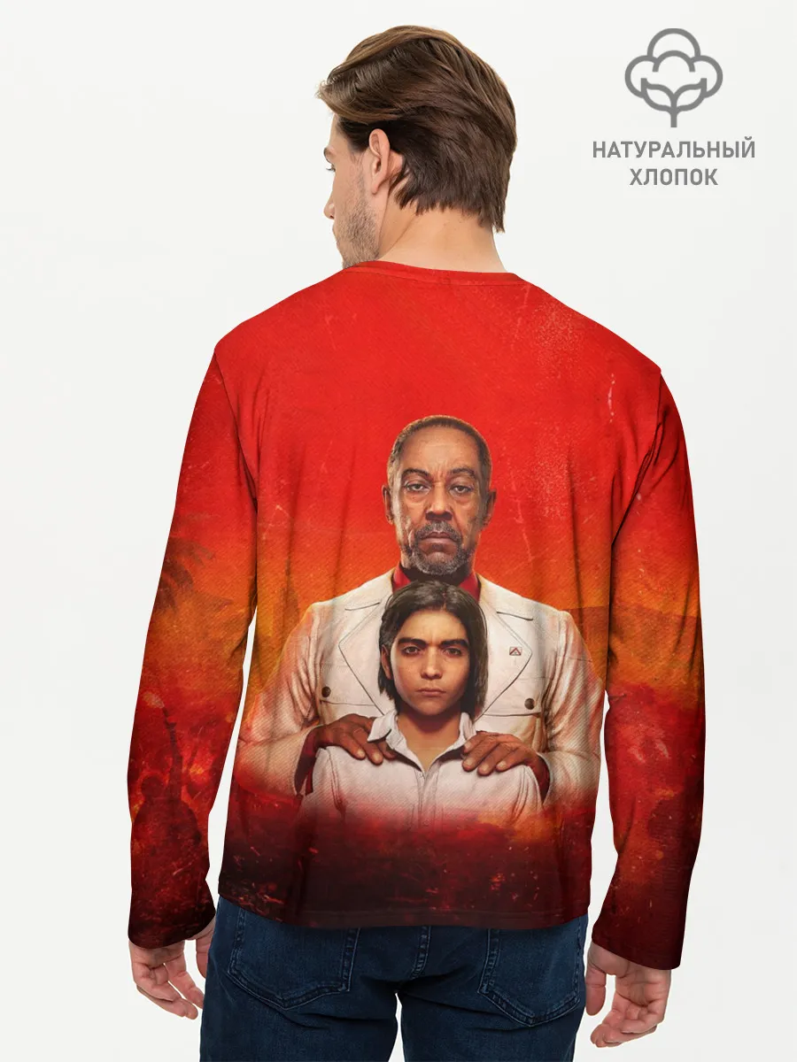 Мужской лонгслив базовый / Антон и Диего Кастильо FC6