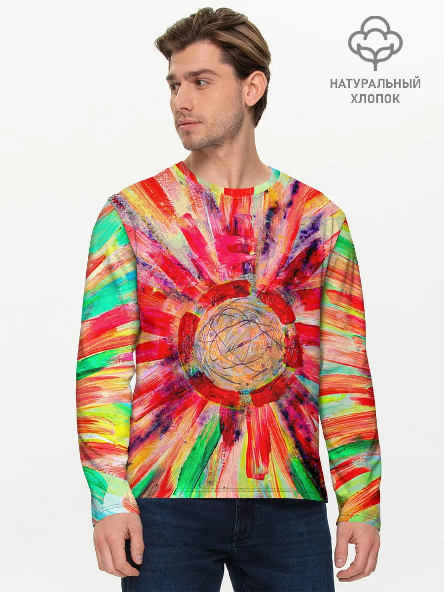 Мужской лонгслив базовый / Освобождение от 3D
