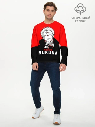 Мужской лонгслив базовый / SUKUNA Jujutsu Kaisen