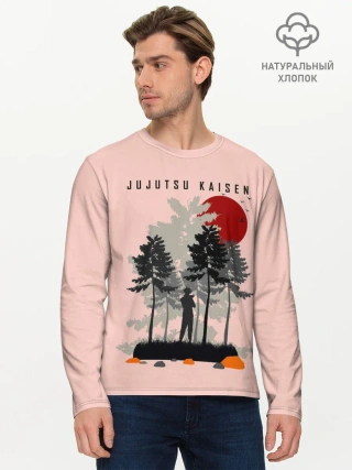 Мужской лонгслив базовый / Fushiguro Megumi Jujutsu Kaisen