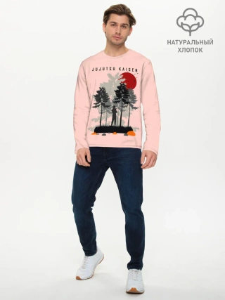 Мужской лонгслив базовый / Fushiguro Megumi Jujutsu Kaisen