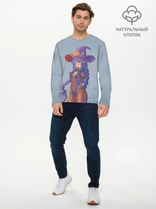 Мужской лонгслив базовый / Рокси Мигурдиа