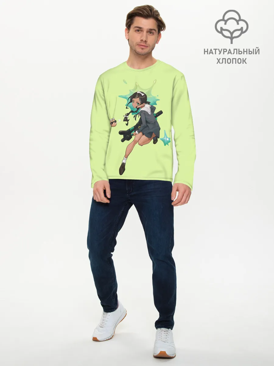 Мужской лонгслив базовый / Aonuma Neiru