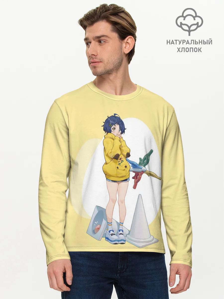 Мужской лонгслив базовый / А-чан