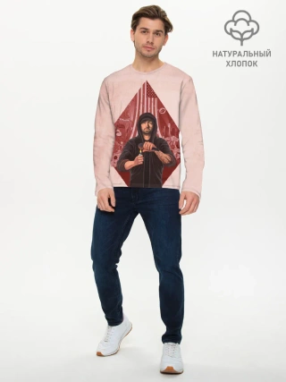 Мужской лонгслив базовый / Rap truth