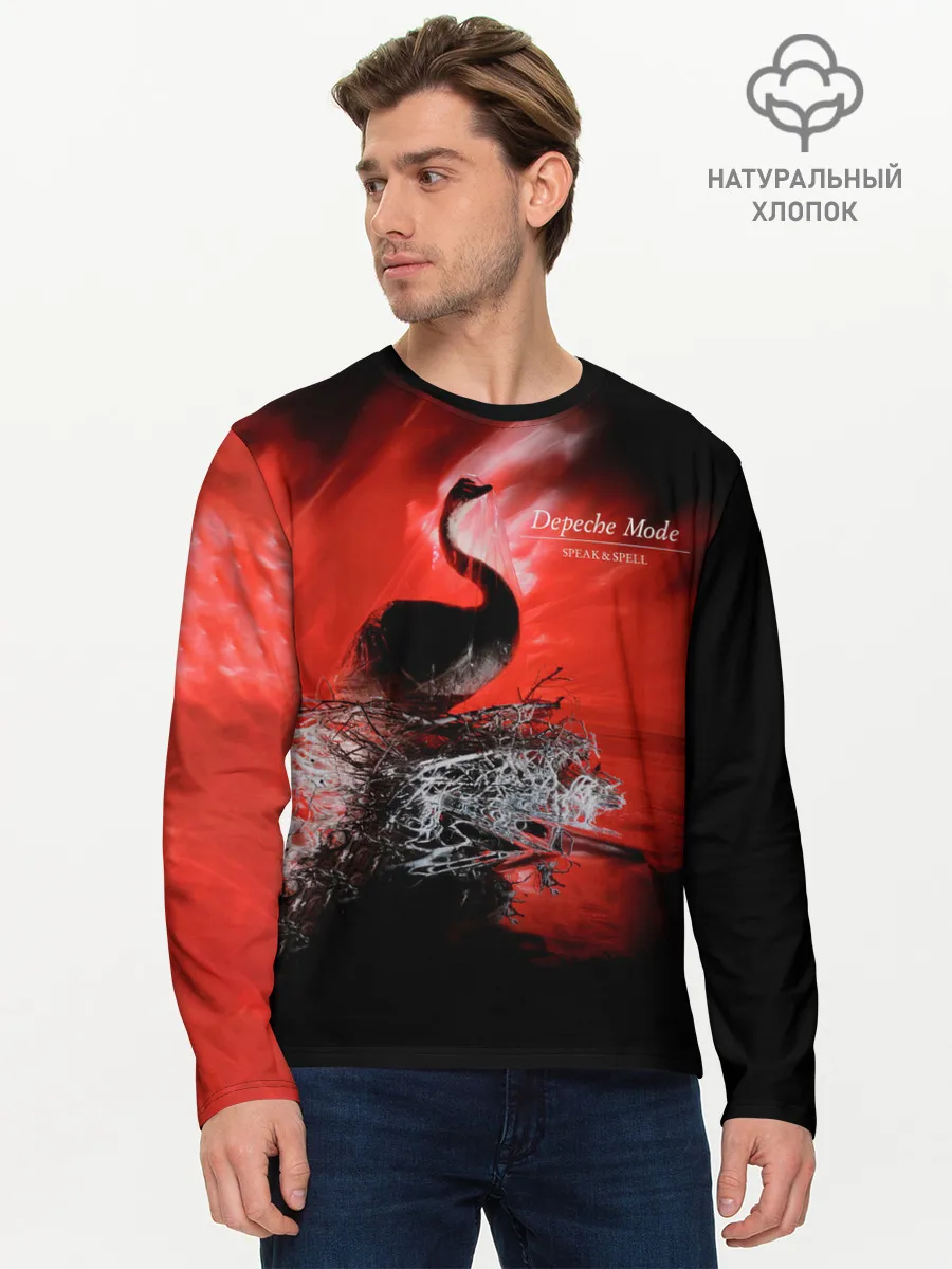 Мужской лонгслив базовый / Speak & Spell - Depeche Mode