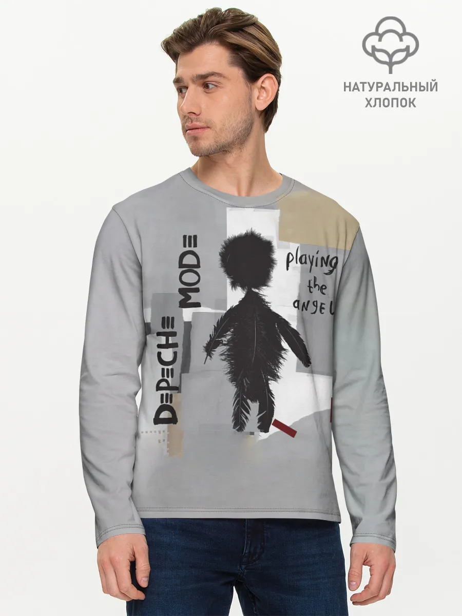 Мужской лонгслив базовый / Playing the Angel - Depeche Mode