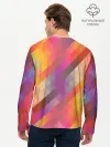 Мужской лонгслив базовый / vivid gradient
