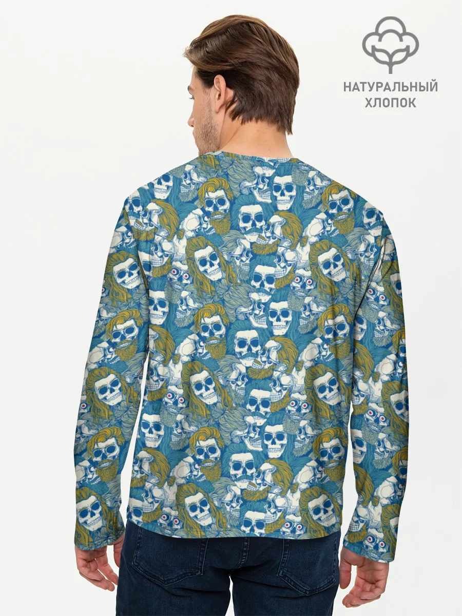 Мужской лонгслив базовый / Стильные Мертвецы