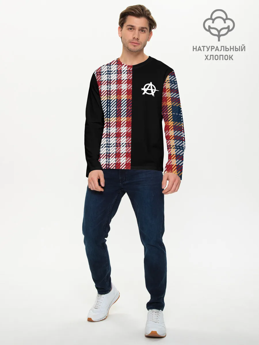 Мужской лонгслив базовый / АНАРХИЯ | ANARCHY