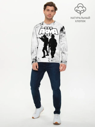 Мужской лонгслив базовый / Arma / Арма,Tactical Simulator
