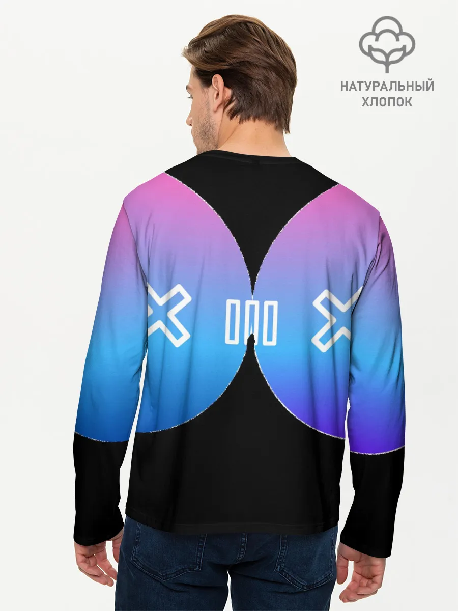 Мужской лонгслив базовый / G&M