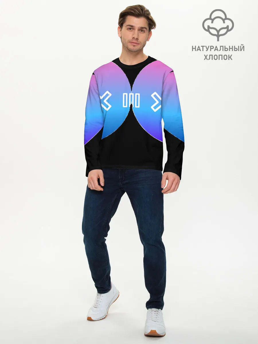 Мужской лонгслив базовый / G&M