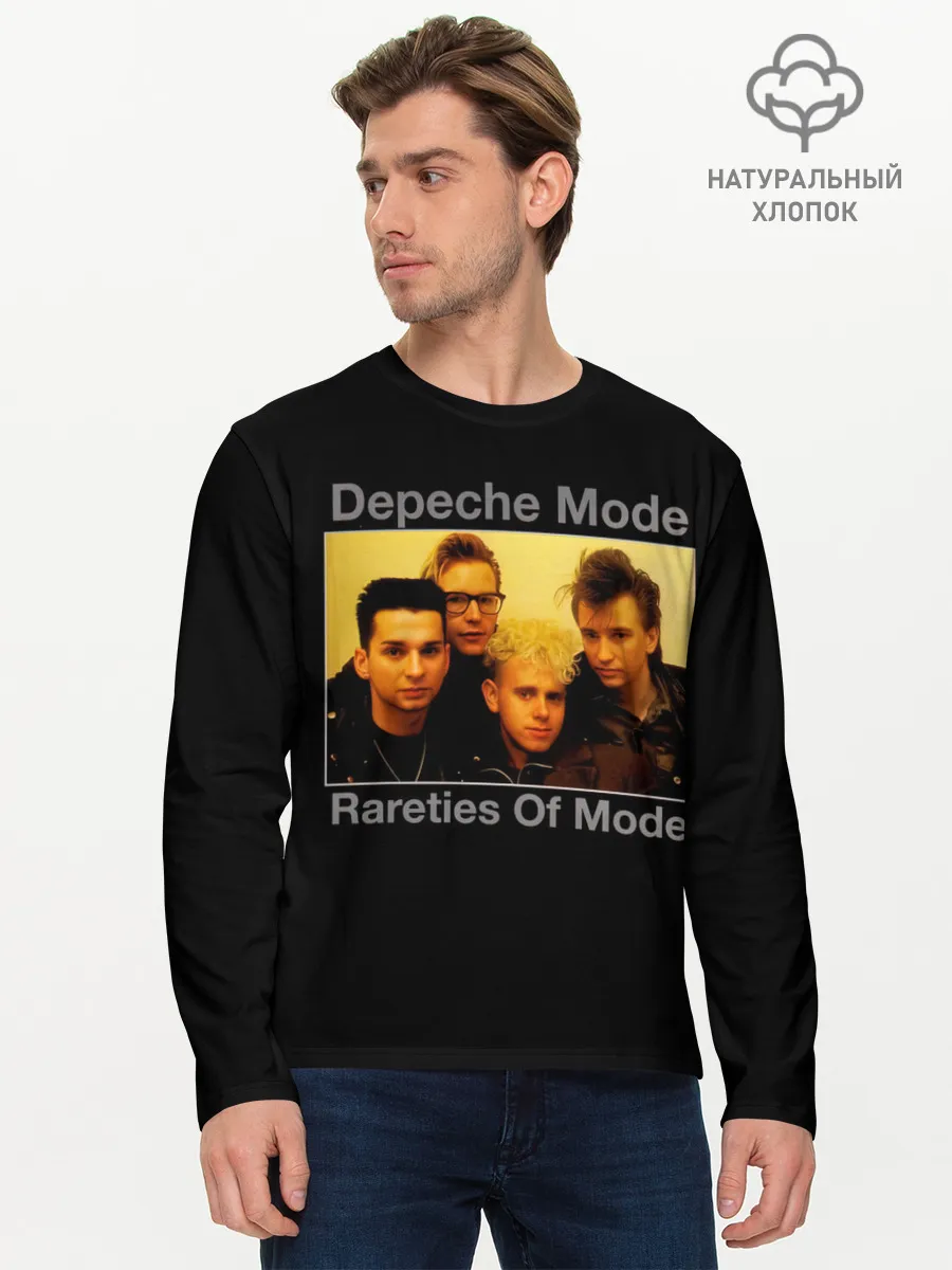 Мужской лонгслив базовый / Rareties of Mode - Depeche Mode