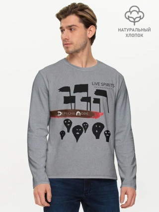 Мужской лонгслив базовый / LiVE SPiRiTS SOUNDTRACK - Depeche Mode