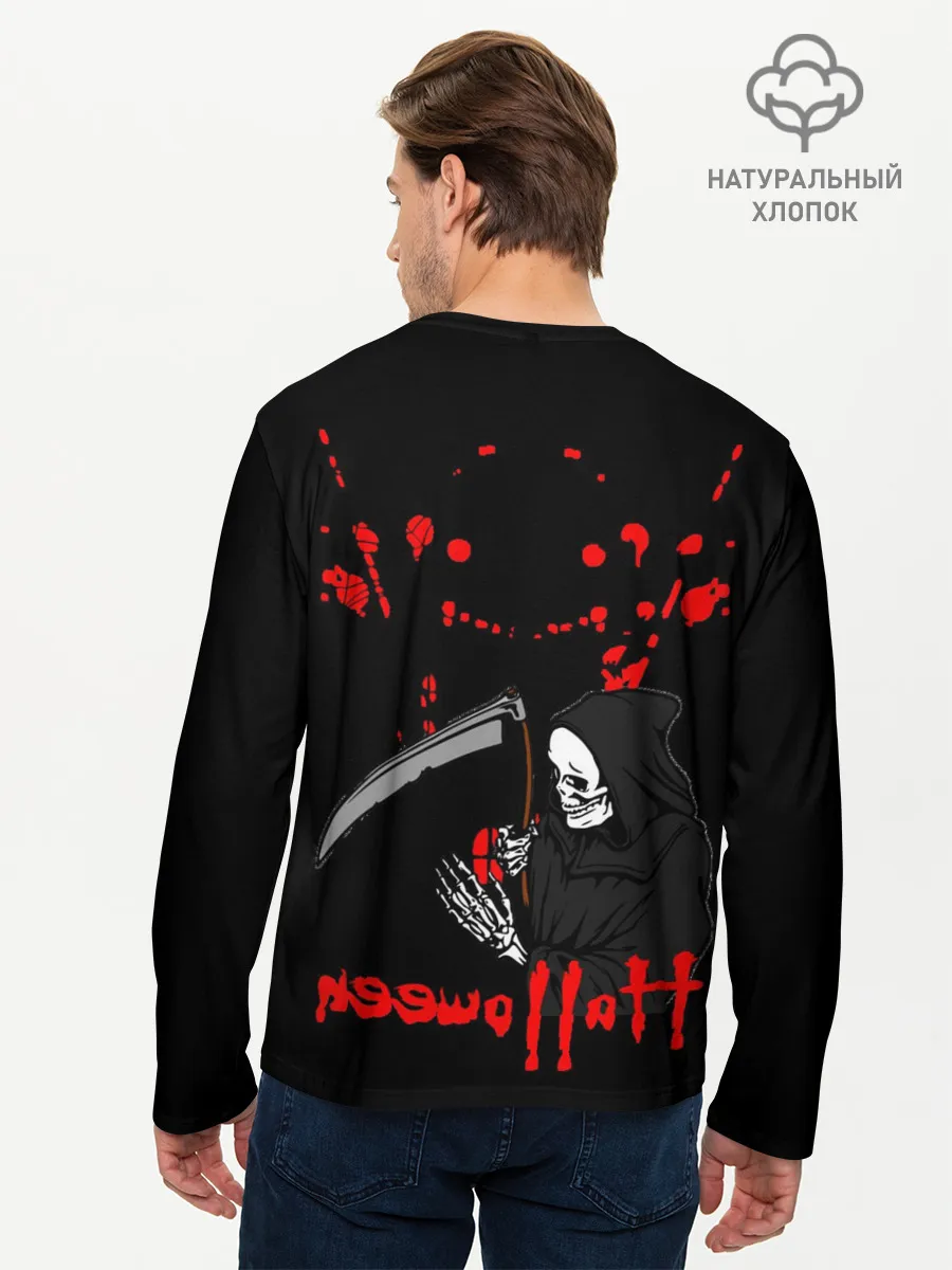 Мужской лонгслив базовый / Halloween Thriller