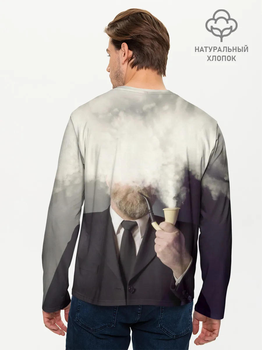 Мужской лонгслив базовый / Это не я ...