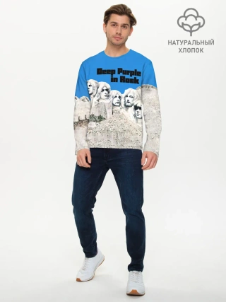 Мужской лонгслив базовый / Deep Purple in Rock