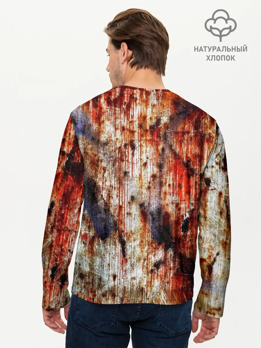 Мужской лонгслив базовый / Ой, где был я вчера