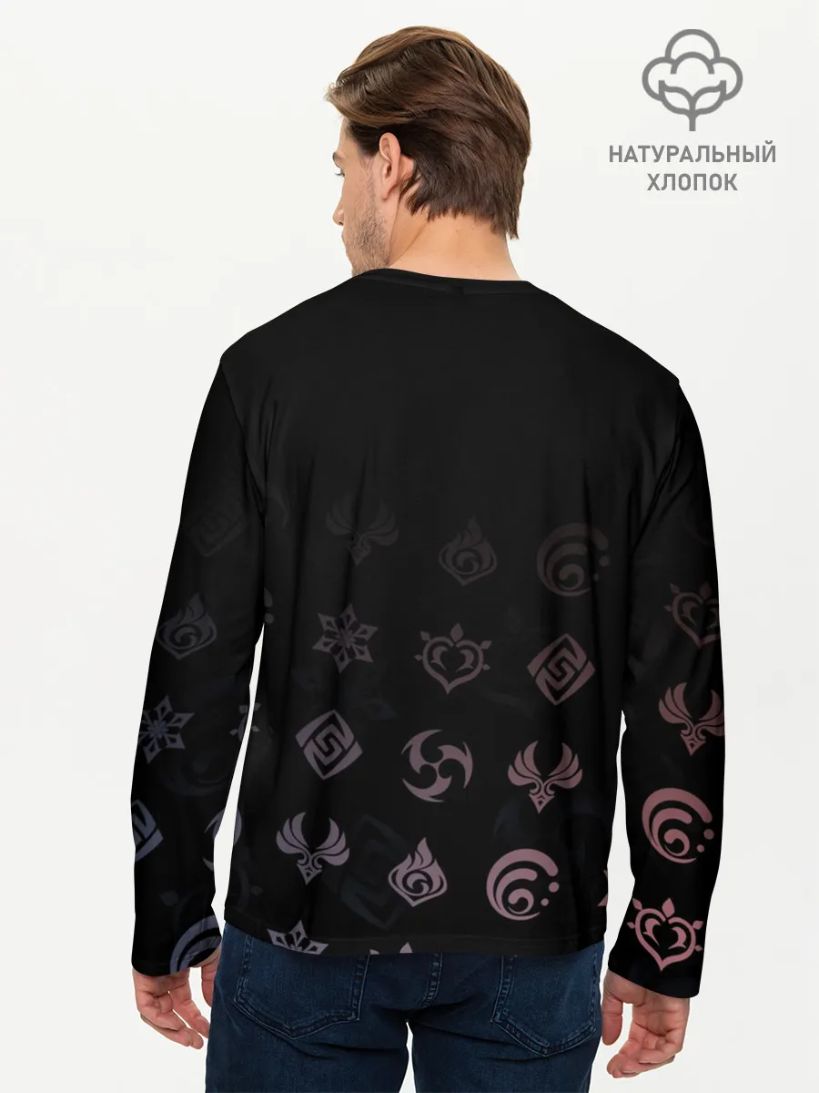 Мужской лонгслив базовый / Диона / Genshin Impact