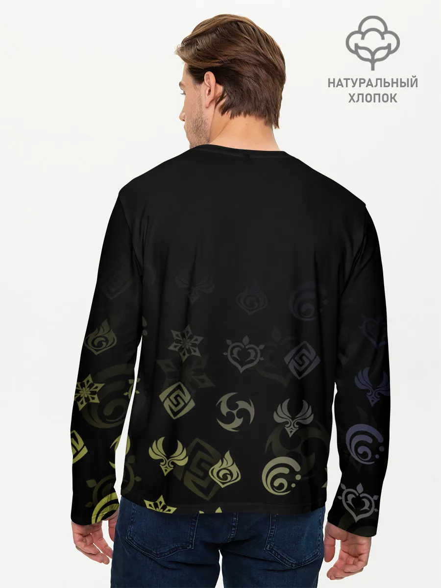 Мужской лонгслив базовый / Рэйзор / Genshin Impact