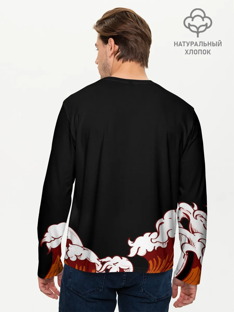 Мужской лонгслив базовый / Юдзи Итадори | Магическая битва