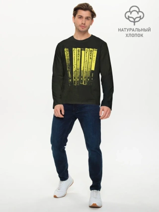 Мужской лонгслив базовый / Songs from the Laundry Room - Foo Fighters