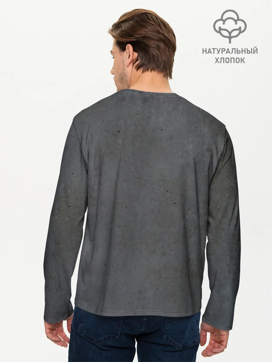 Мужской лонгслив базовый / Concrete and Gold - Foo Fighters