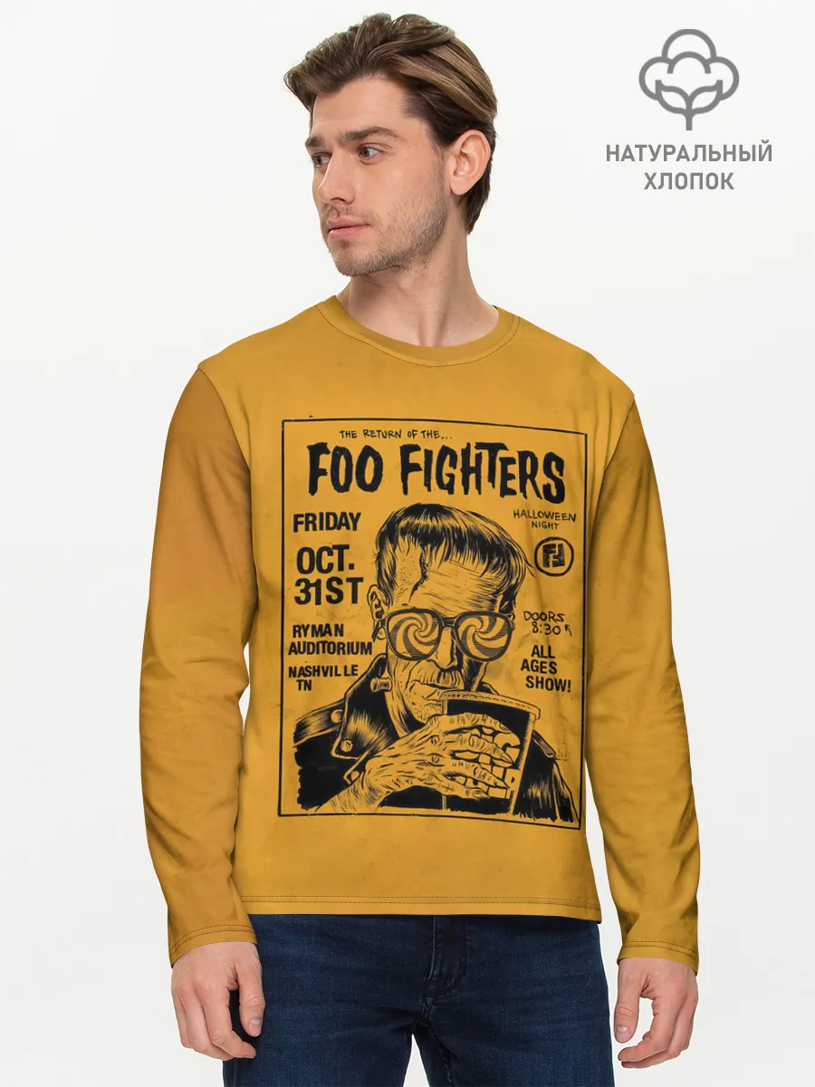 Мужской лонгслив базовый / THE RETURN OF THE... FOO FIGHTERS