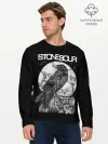 Мужской лонгслив базовый / StoneSour