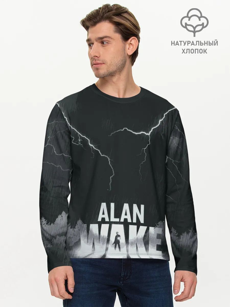 Мужской лонгслив базовый / Alan Wake | Dark Place