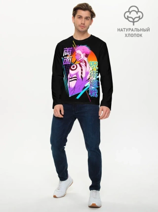 Мужской лонгслив базовый / Jujutsu Kaisen , Сукуна