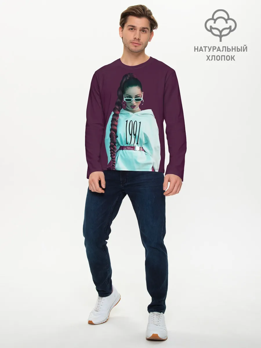 Мужской лонгслив базовый / Стильная Даниэлла