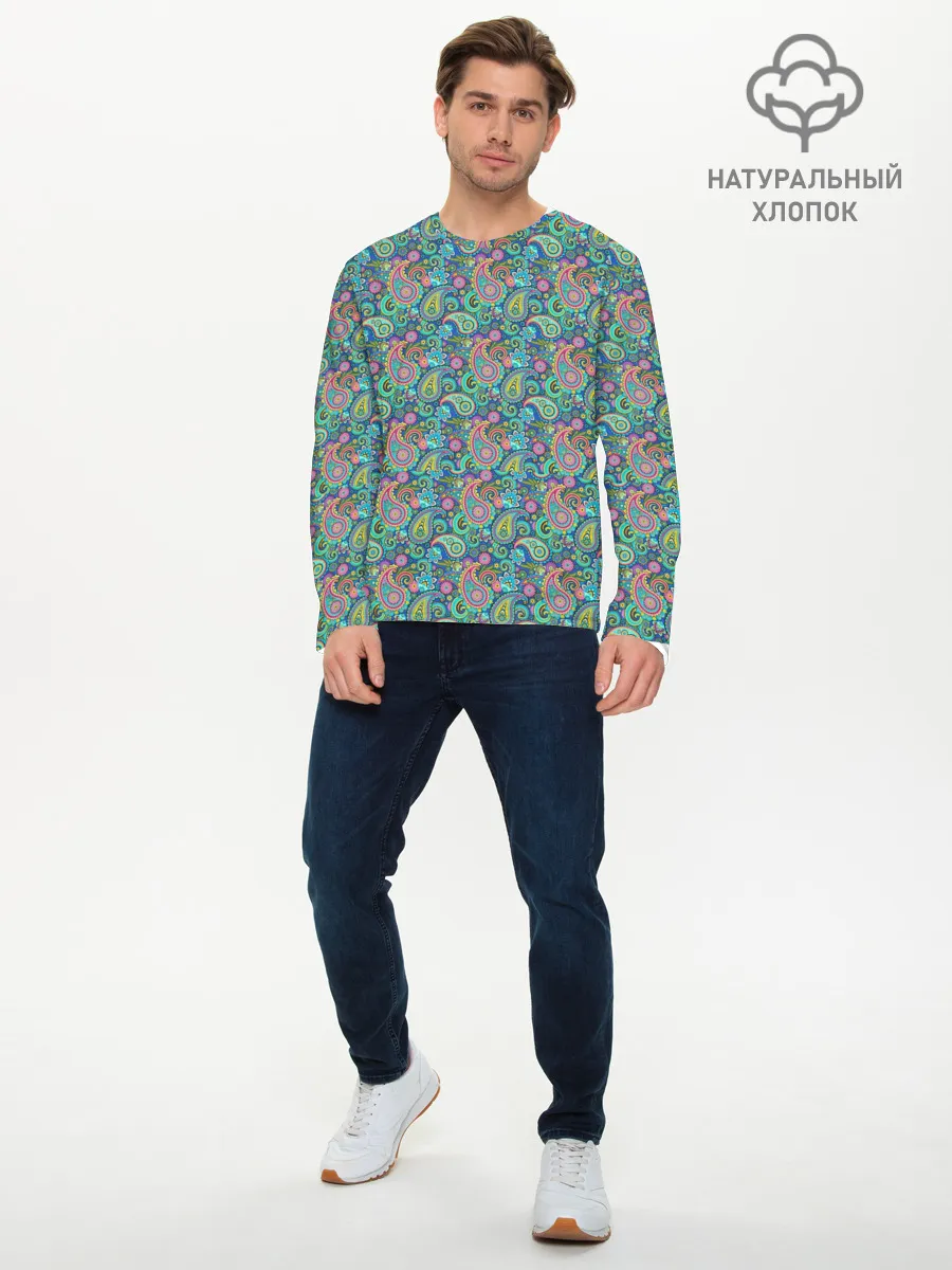 Мужской лонгслив базовый / Стиль Турецких Огурцов