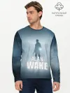 Мужской лонгслив базовый / Alan Wake Video Game Art