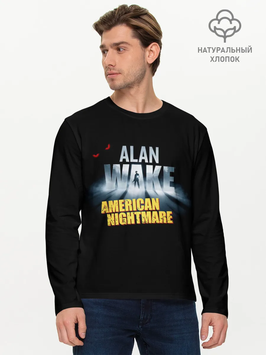 Мужской лонгслив базовый / Alan Wake триллер