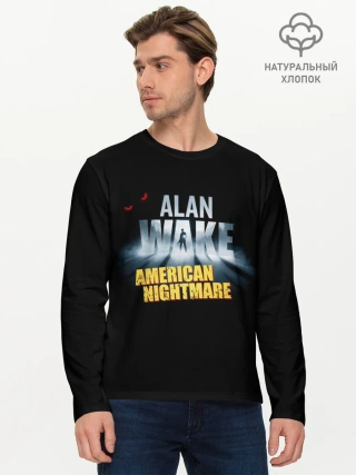 Мужской лонгслив базовый / Alan Wake триллер