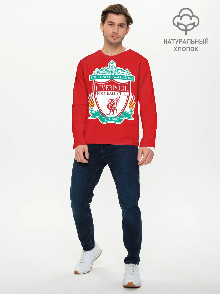 Мужской лонгслив базовый / F.C. LIVERPOOL