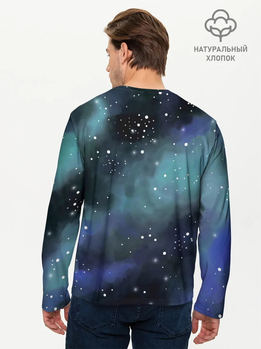 Мужской лонгслив базовый / Рыбы / Pisces, Знак зодиака