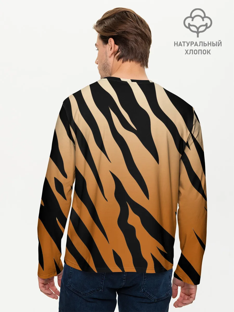 Мужской лонгслив базовый / Тигр 2022 | НОВЫЙ ГОД