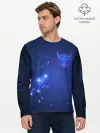 Мужской лонгслив базовый / Знак зодиака - Телец