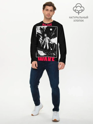 Мужской лонгслив базовый / ALAN WAKE ART