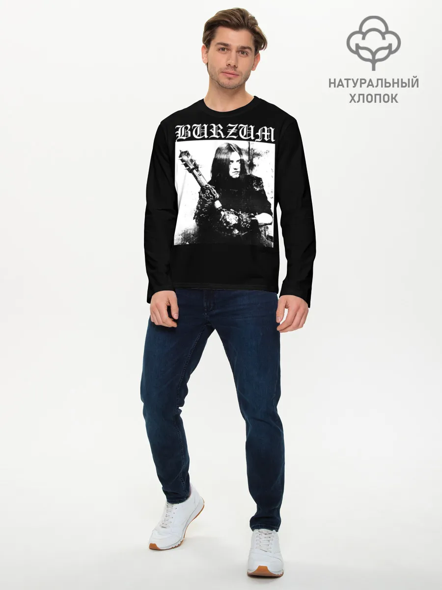 Мужской лонгслив базовый / BURZUM / Бурзум