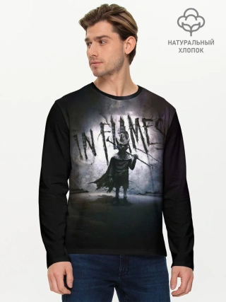 Мужской лонгслив базовый / I, the Mask - In Flames